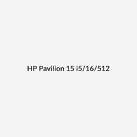 HP Pavilion 15 i5/16/512 1