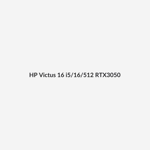 HP Victus 16 i5/16/512 RTX3050